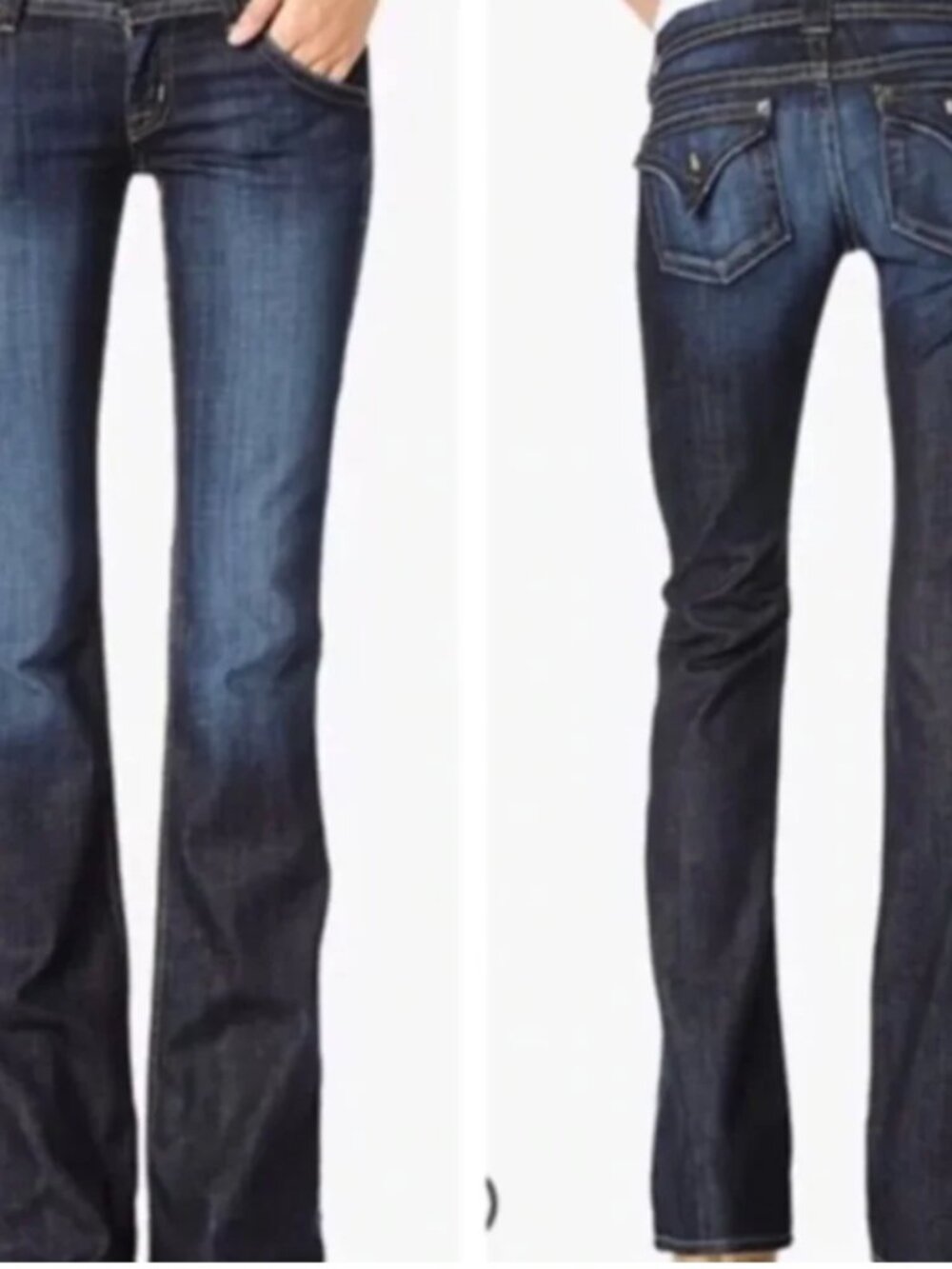 Hudson Dark Blue Women's Bootcut Jeans size 28 - Picture 1 of 6